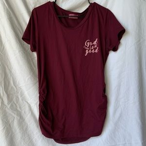 Ragdoll Maternity Wine Top